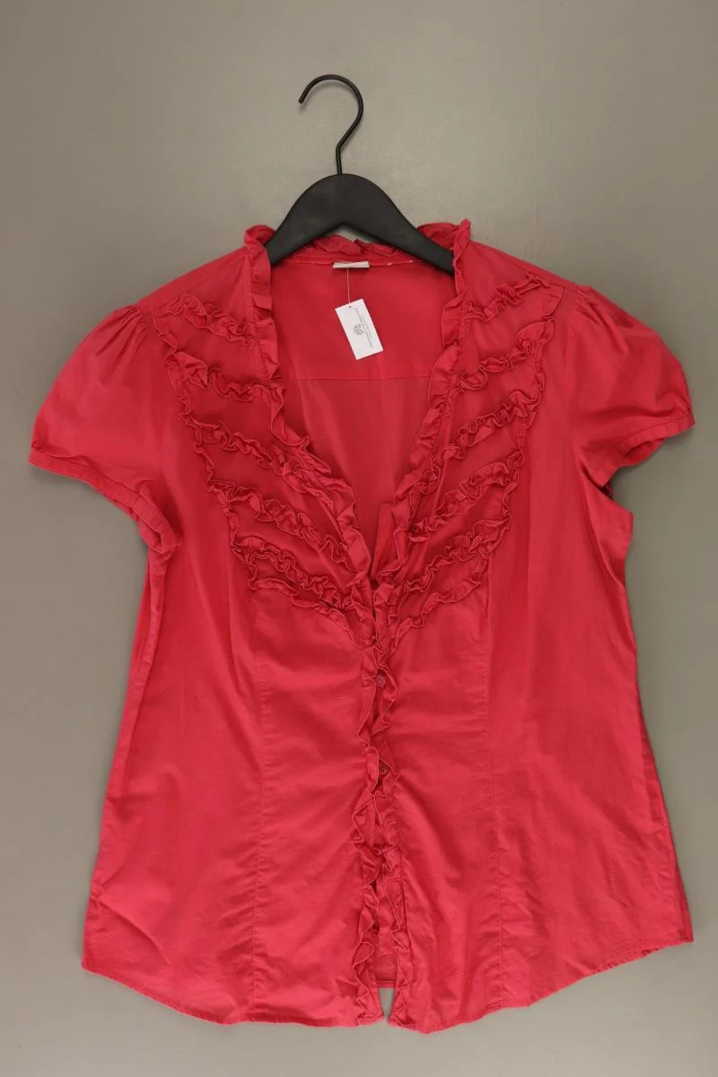Second Hand Outfit Größe M mit Esprit Rüschenbluse in Gr. 40 und Tuch