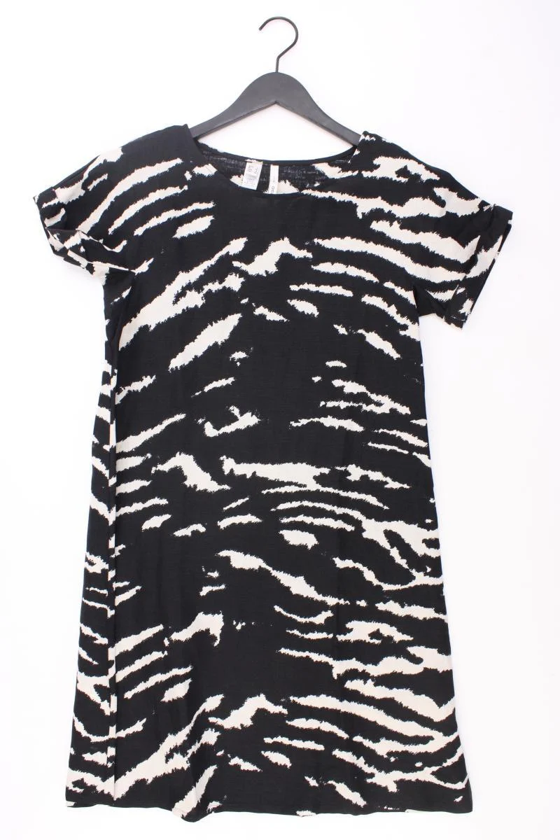 Mango Kurzarmkleid Gr. XS neuwertig schwarz aus Viskose