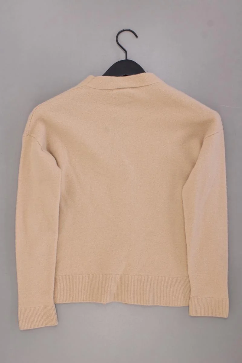 Massimo Dutti Strickjacke Gr. M Langarm braun aus Wolle