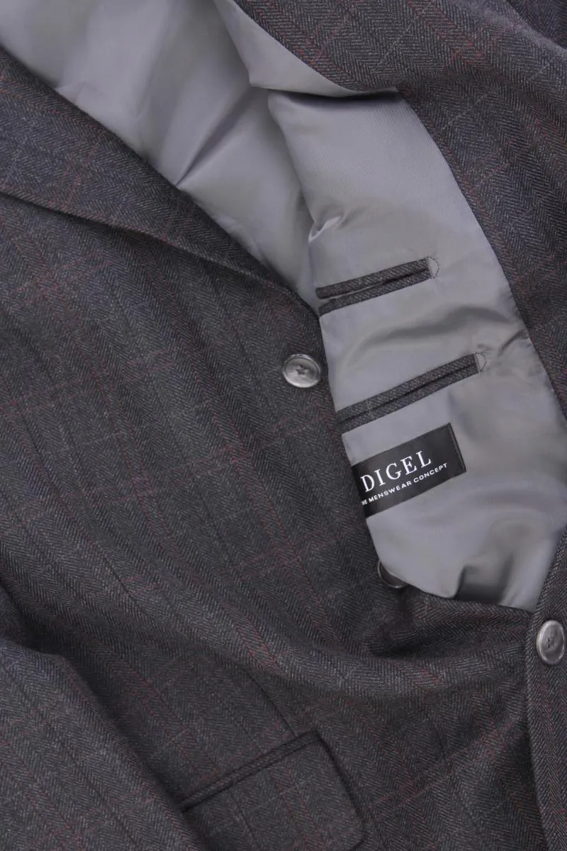 Digel Longsakko für Herren Gr. Kurzgröße 26 grau aus Polyester