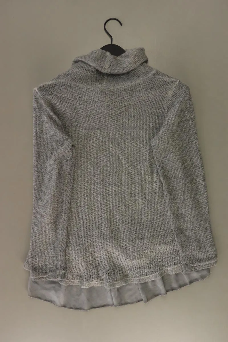 Made in Italy Pullover mit Mohair Gr. M grau aus Viskose