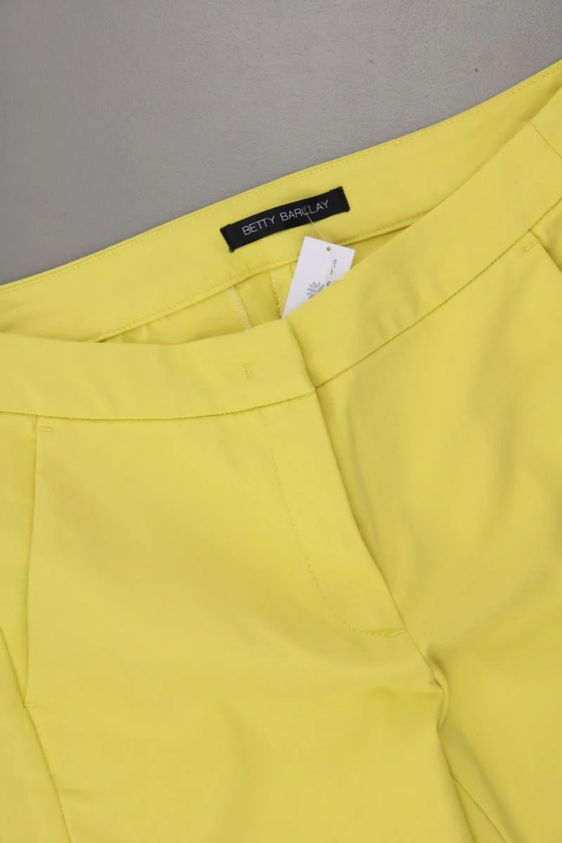 Betty Barclay Stoffhose Gr. 36 gelb aus Baumwolle
