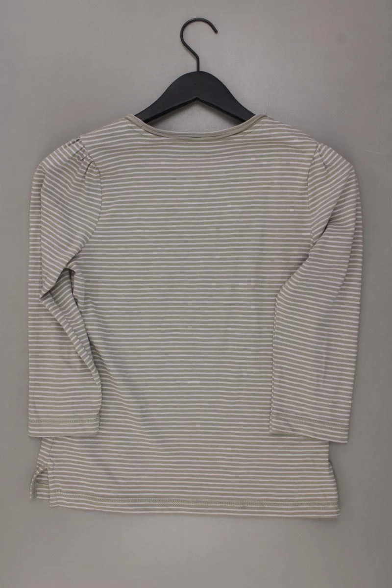 Esprit Ringelshirt Gr. XS gestreift 3/4 Ärmel braun aus Baumwolle