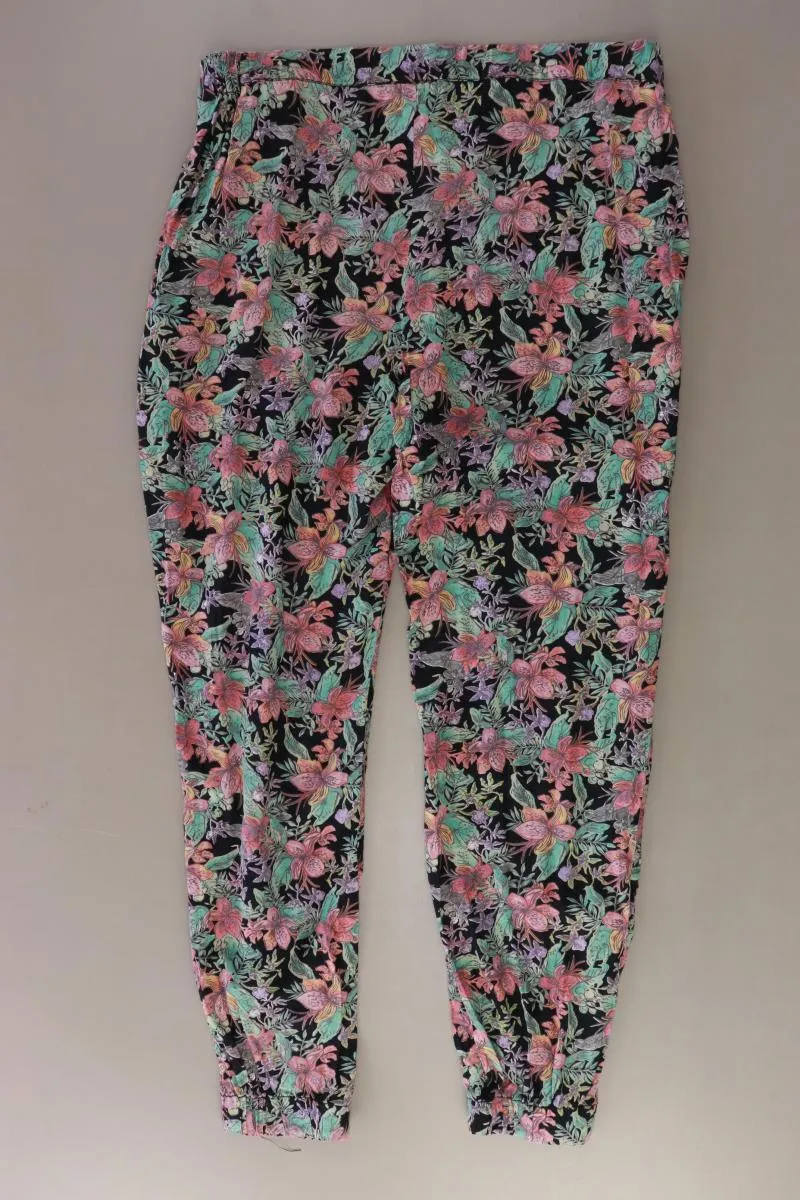 s.Oliver Stoffhose Gr. S mit Blumenmuster mehrfarbig