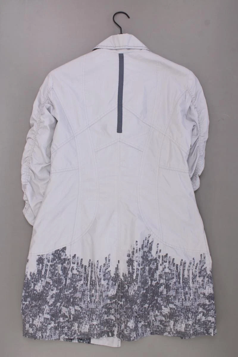Biba Übergangsmantel Gr. 38 grau aus Polyester