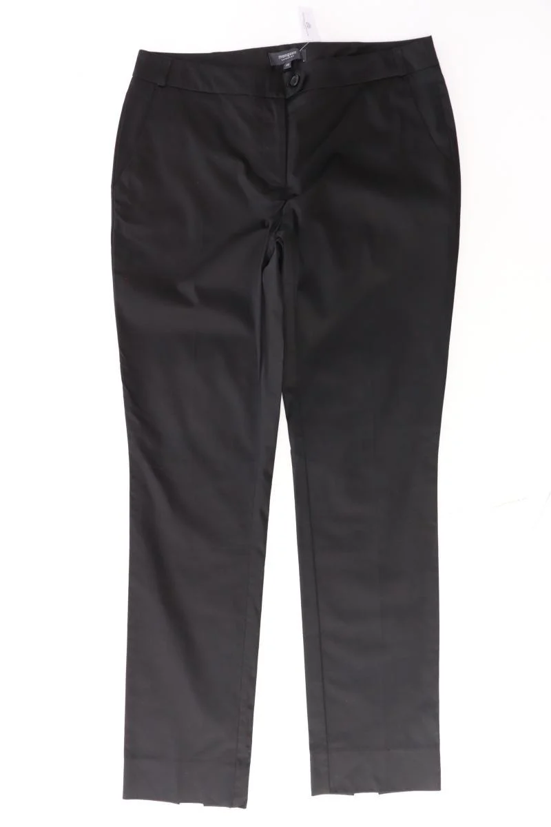Manguun Stoffhose Gr. 38 schwarz aus Baumwolle