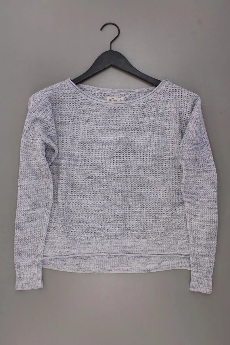 Hollister Grobstrickpullover Gr. S grau