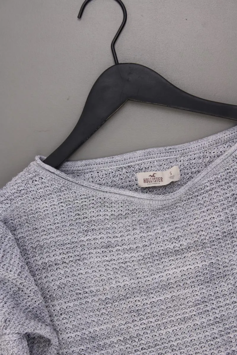 Hollister Grobstrickpullover Gr. S grau