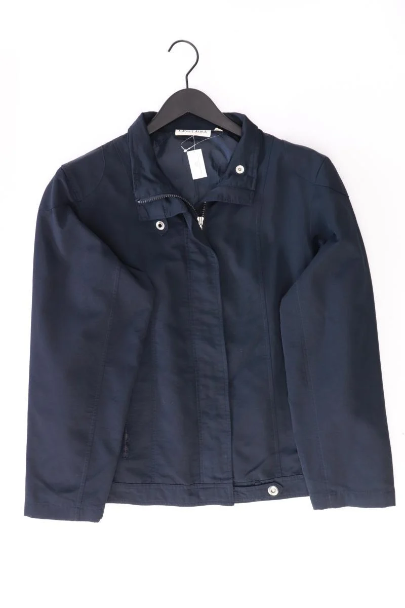 Gina Laura Übergangsjacke Gr. XL blau aus Polyester