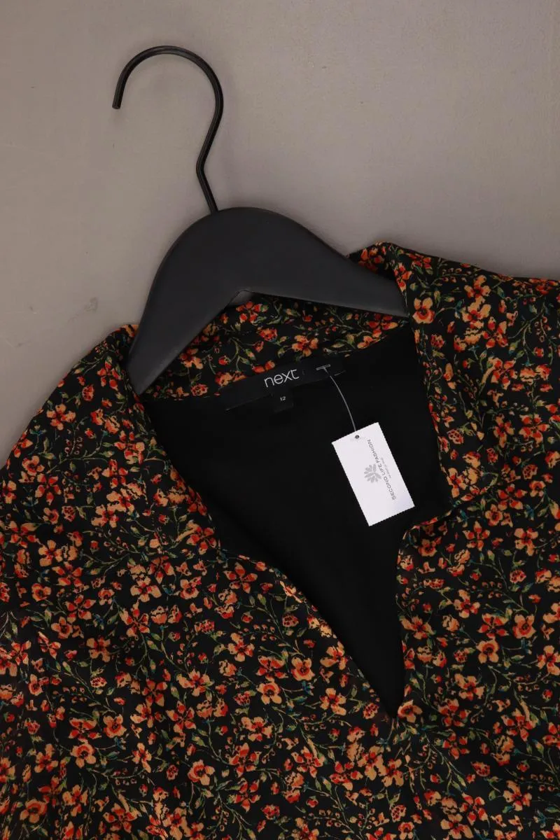 next Maxikleid Gr. UK 12 (M) mit Blumenmuster 3/4 Ärmel mehrfarbig aus Polyester