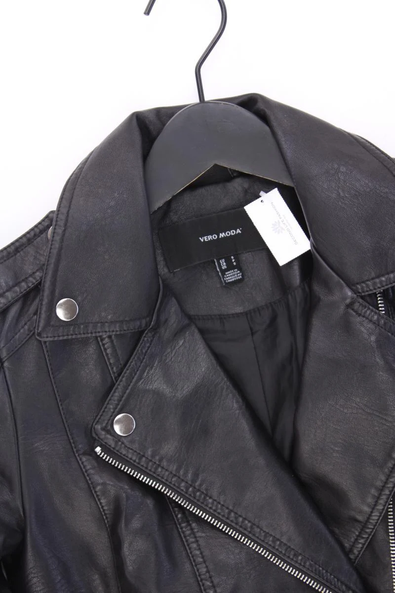 Vero Moda Bikerjacke Gr. S schwarz aus Polyester