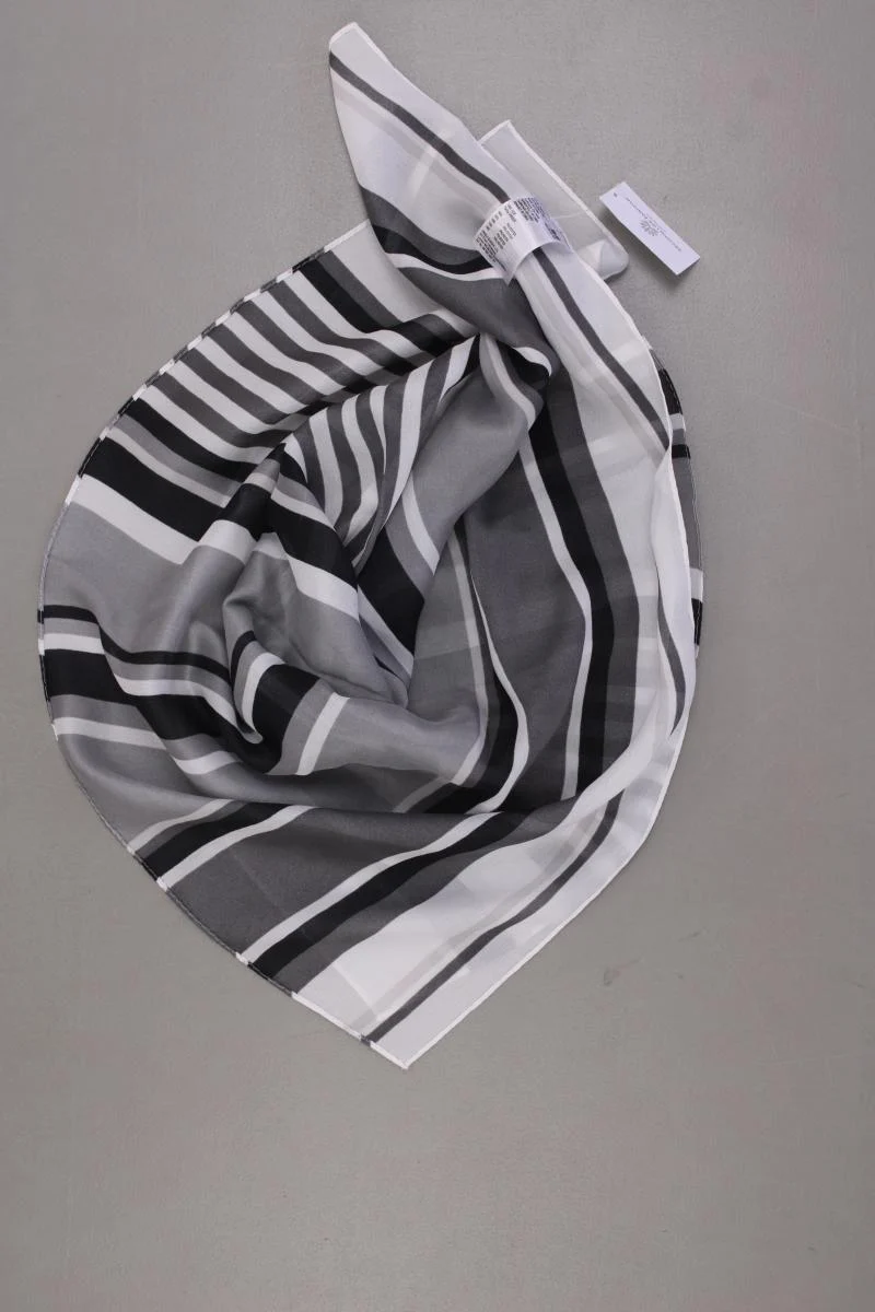 Uniqlo Tuch gestreift grau aus Polyester
