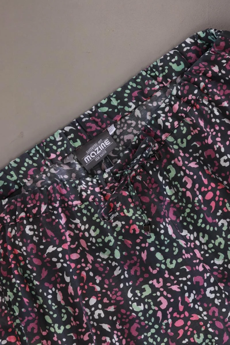 Mazine Stoffhose Gr. L mit Tierdruck lila aus Modal