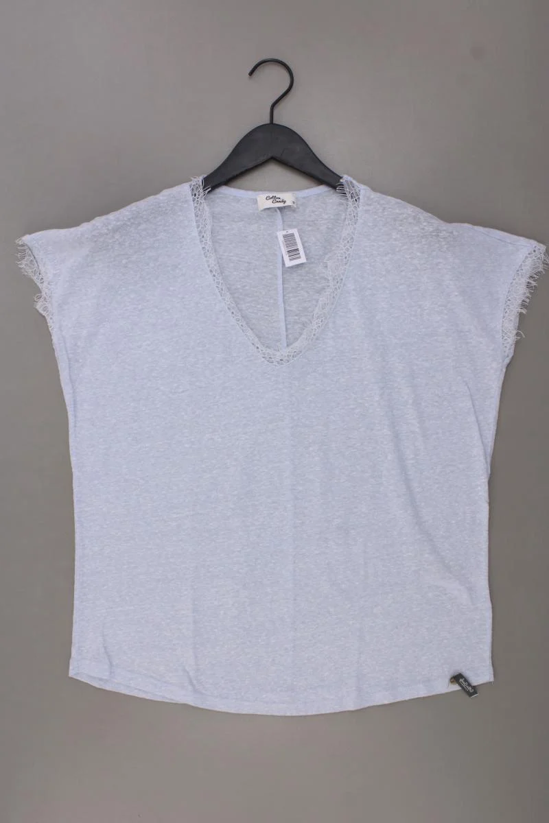 Cotton Candy T-Shirt Gr. S Kurzarm blau aus Baumwolle