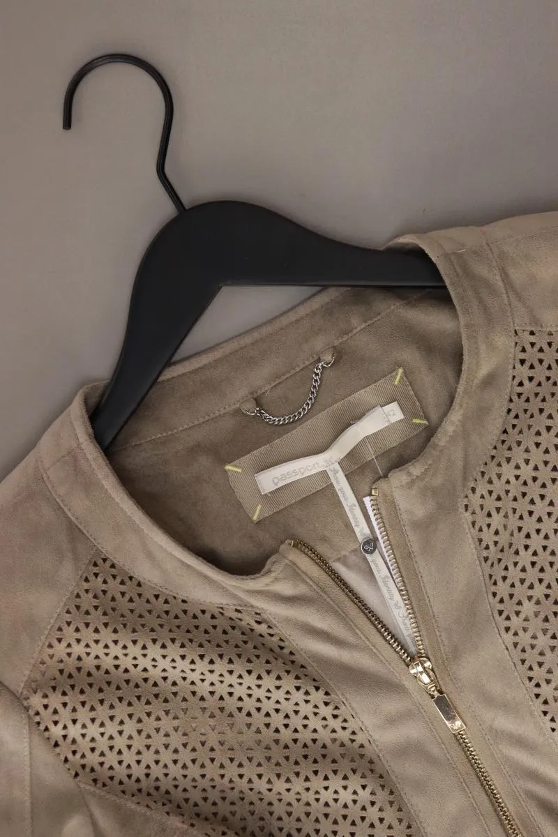 Passport Übergangsjacke Gr. 42 grau aus Polyester
