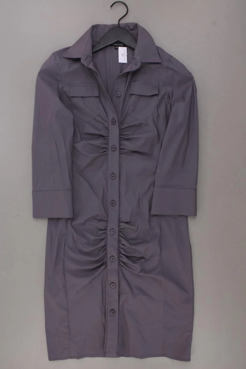 Patrizia Pepe Blusenkleid Gr. IT 44 (M) Langarm lila aus Baumwolle