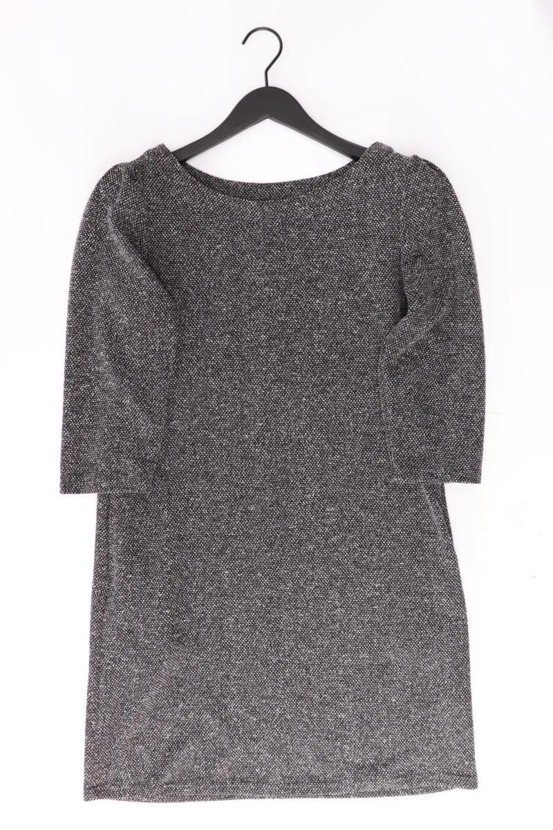 B.Young Midikleid Gr. 40 3/4 Ärmel grau aus Polyester