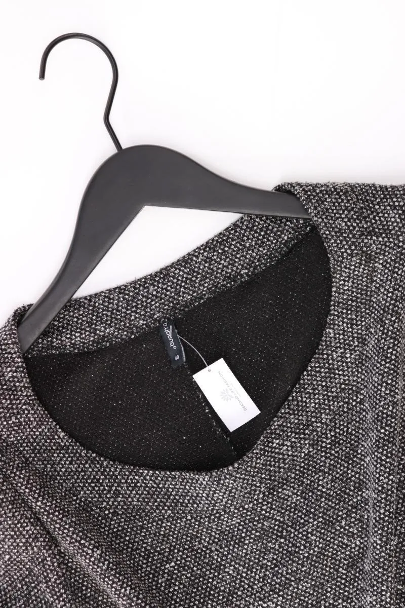 B.Young Midikleid Gr. 40 3/4 Ärmel grau aus Polyester