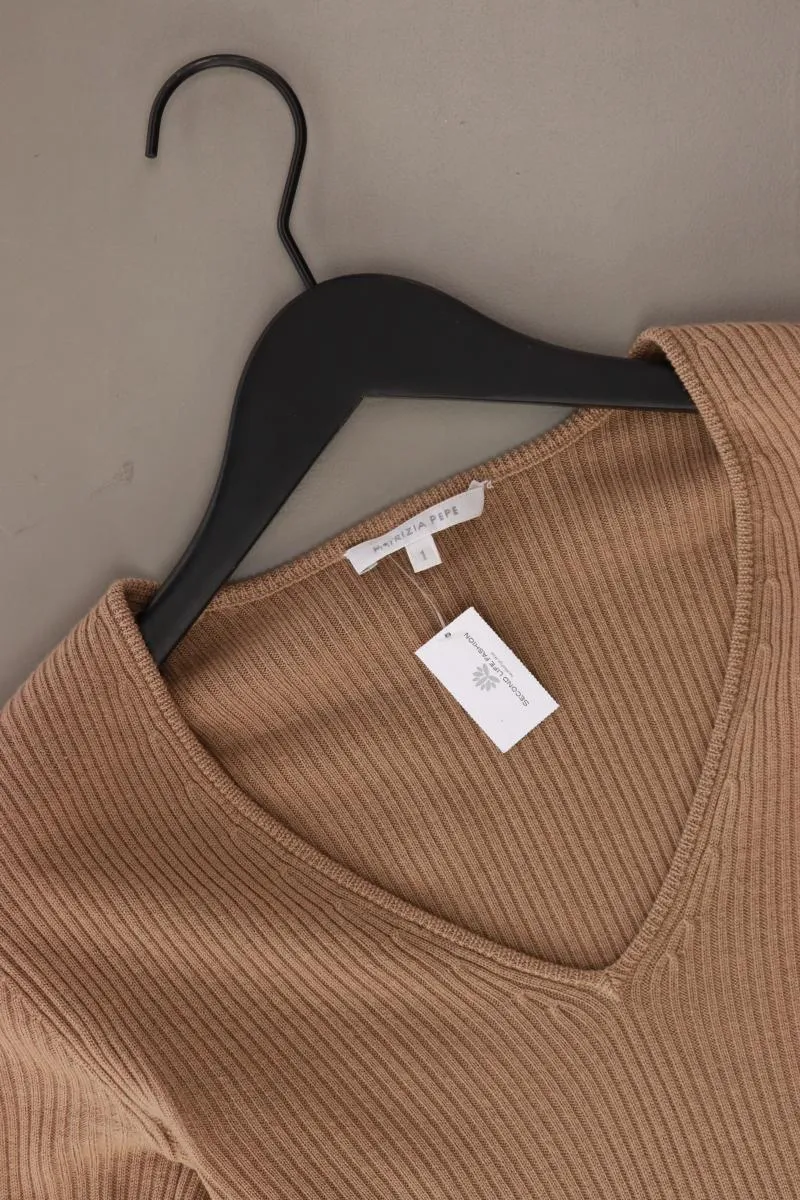 Patrizia Pepe Wollpullover Gr. S braun