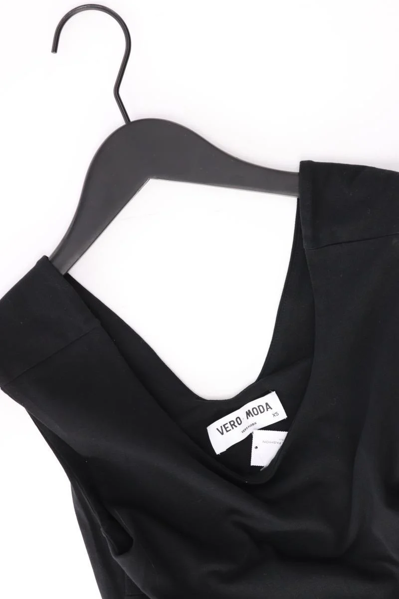 Vero Moda Schlauchkleid Gr. XS Ärmellos schwarz aus Baumwolle