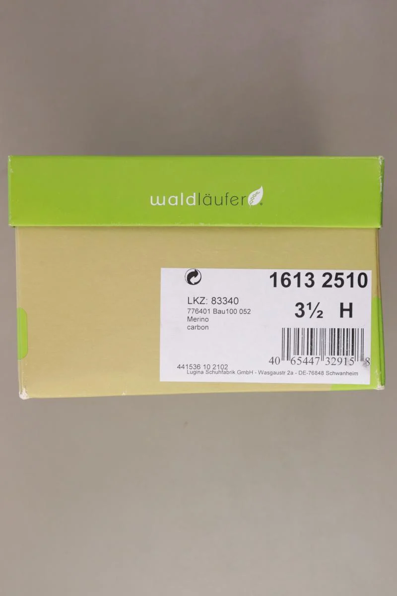 Waldläufer Sneaker Gr. 35 neu mit Etikett grau