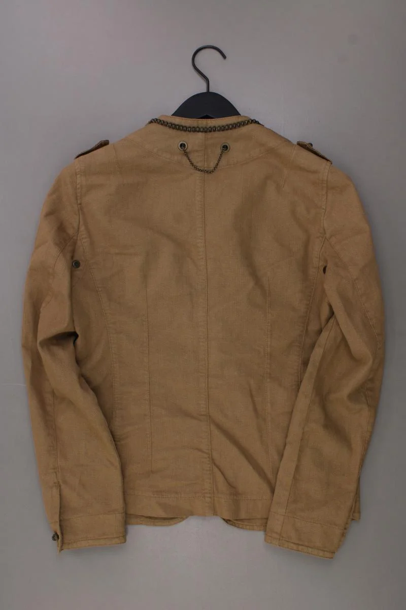 Luisa Cerano Übergangsjacke Gr. 40 braun aus Baumwolle