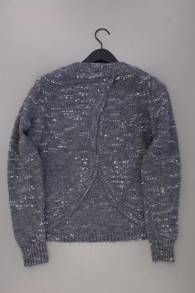 Banana Republic Grobstrickpullover Gr. L silber aus Polyacryl