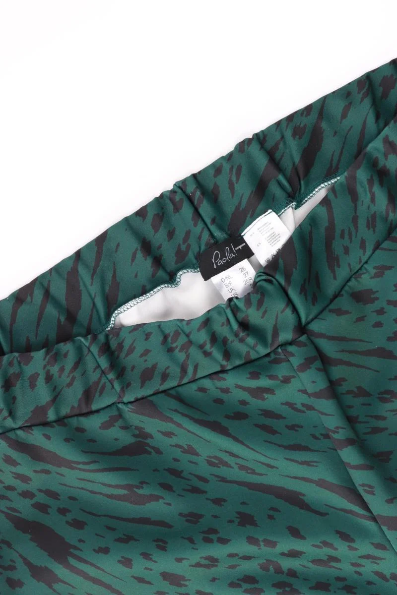 Paola Stoffhose Gr. Kurzgröße 26 grün aus Polyester