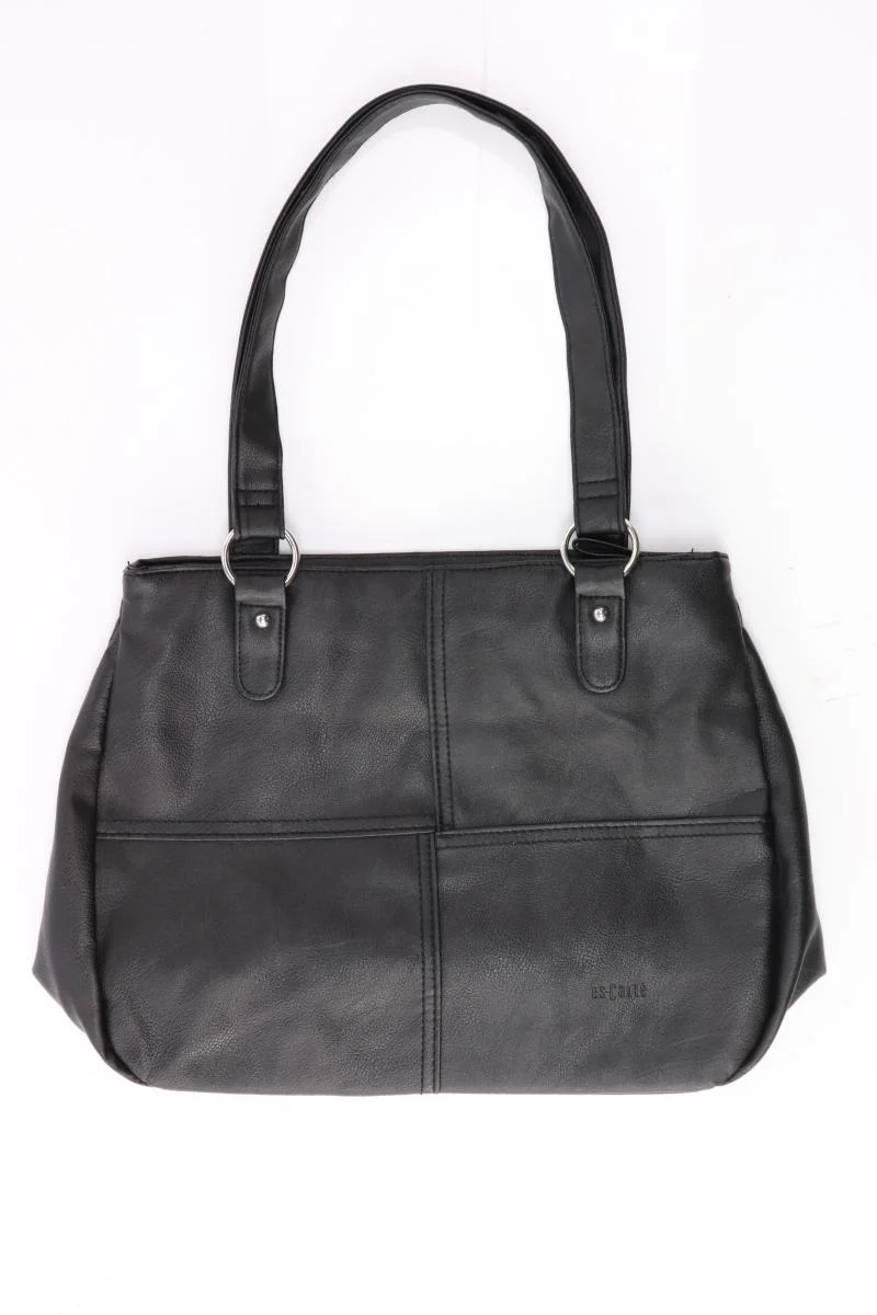 Es Carté Tasche schwarz aus Kunstleder