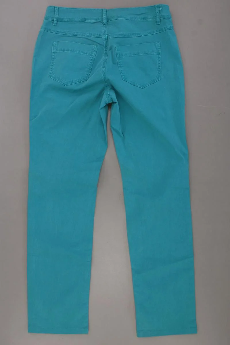 Street One Five-Pocket-Hose Gr. 36/L34 türkis aus Baumwolle