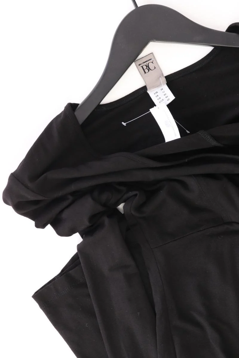 Best Connections Jerseykleid Gr. 38 Langarm schwarz aus Viskose
