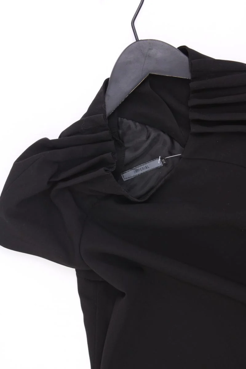 Imperial Abendkleid Gr. XS Kurzarm Vintage schwarz aus Polyester