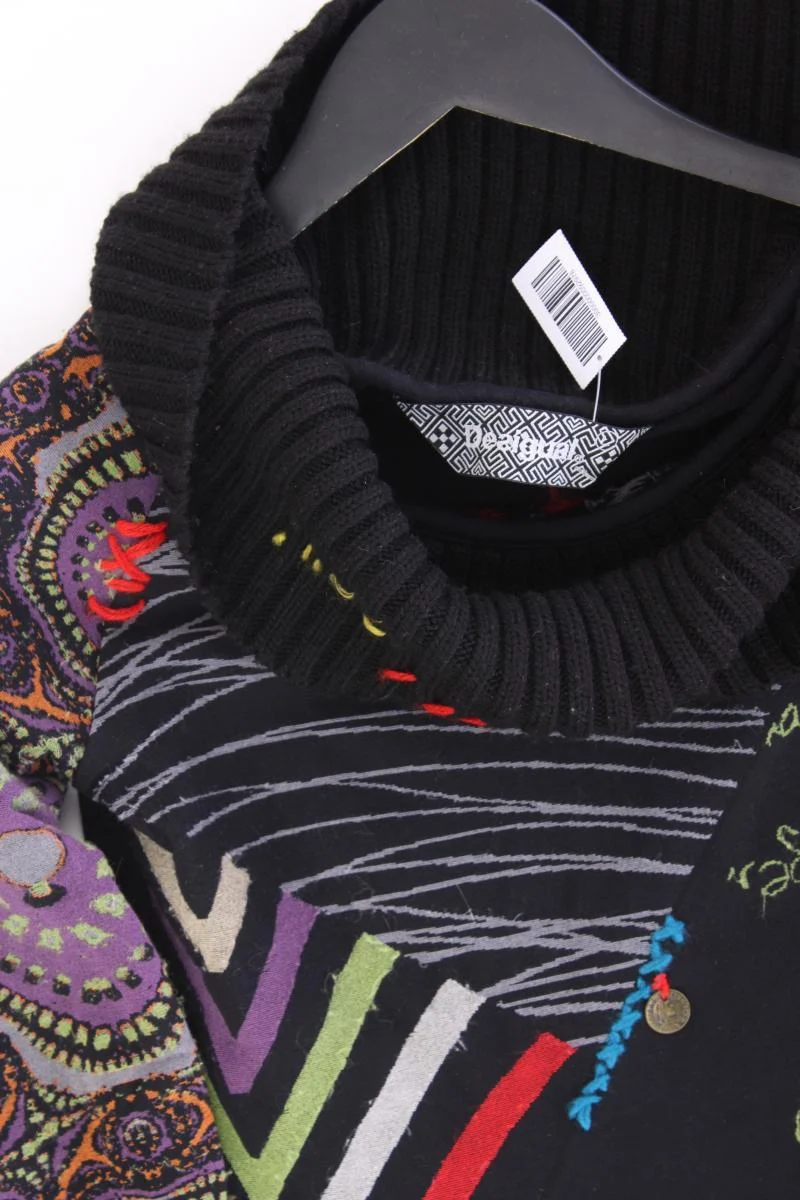 Desigual Langarmkleid Gr. L schwarz