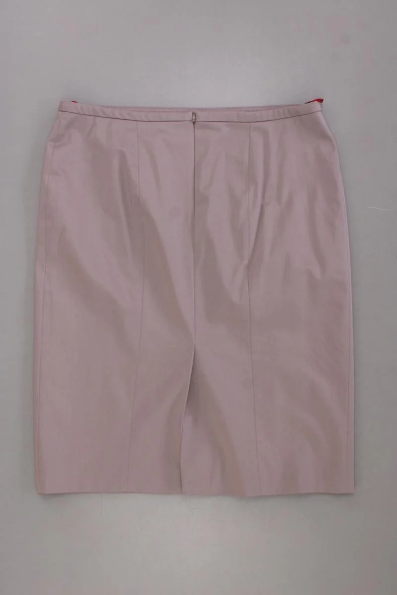 Hugo Boss Bleistiftrock Taupe Gr. 36 grau aus Baumwolle