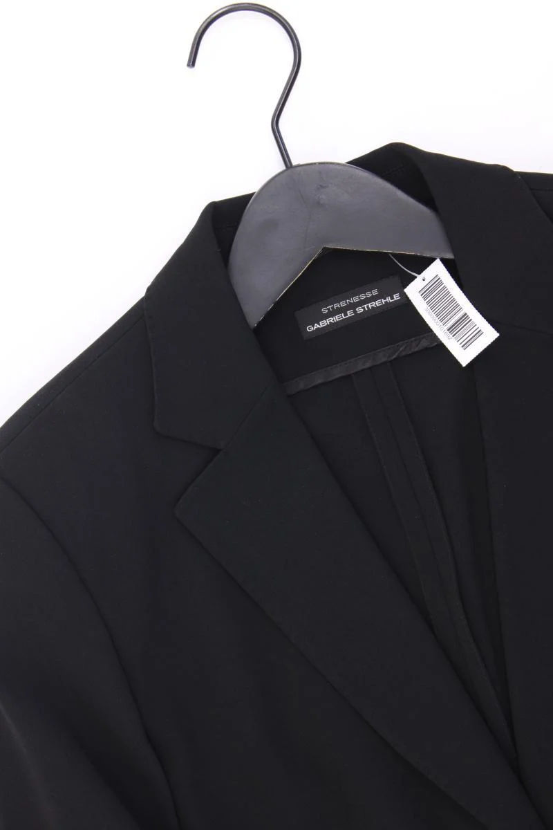 Strenesse Slim Blazer Gr. 34 schwarz aus Acetat