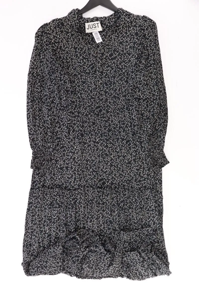 Just Female Langarmkleid Gr. M schwarz