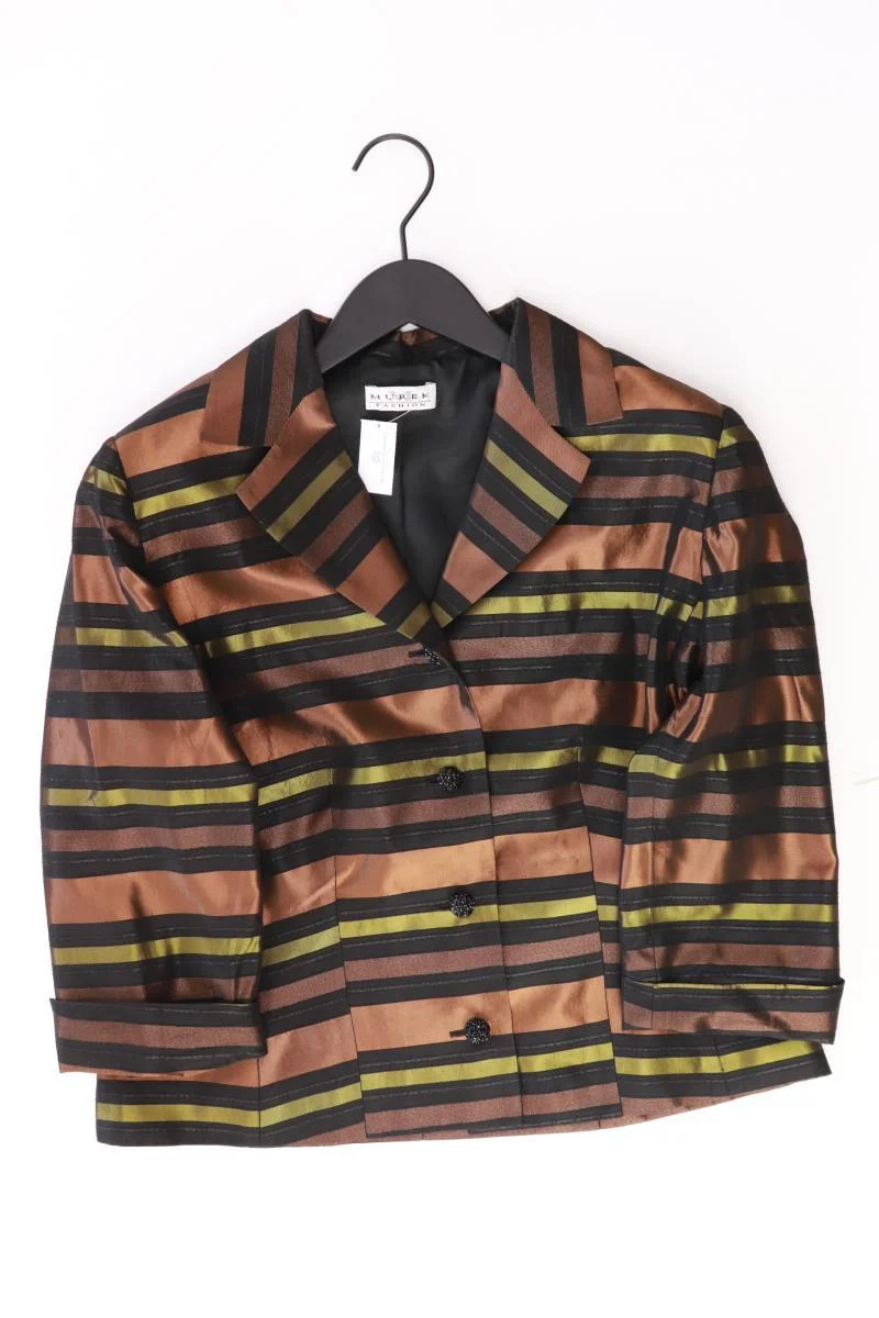 Murek Fashion Vintage Blazer Gr. 42 gestreift braun