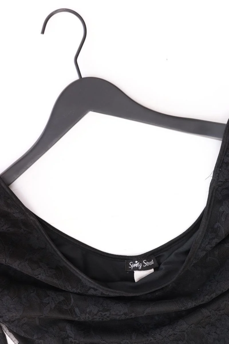 Spitzenkleid Gr. S 3/4 Ärmel schwarz aus Polyester