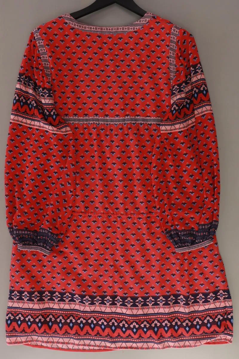 Tom Tailor Langarmkleid Gr. 40 rot aus Polyester