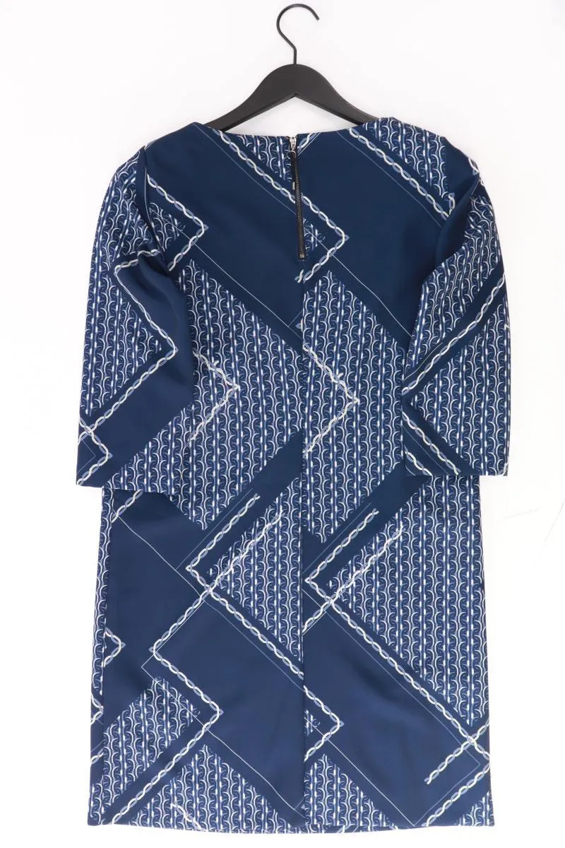 Betty & Co. Midikleid Gr. 36 neuwertig 3/4 Ärmel blau aus Polyester