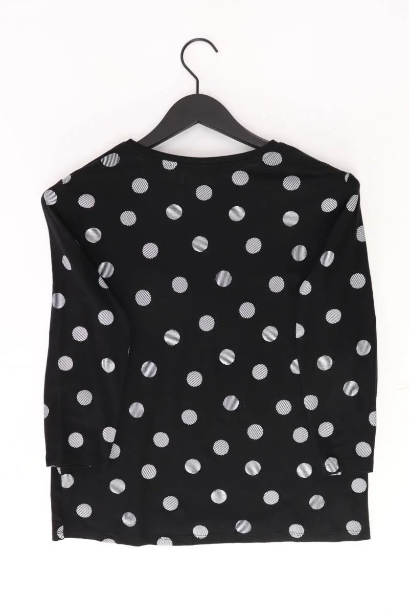 Vero Moda Regular Shirt Gr. S gepunktet 3/4 Ärmel schwarz aus Lyocell