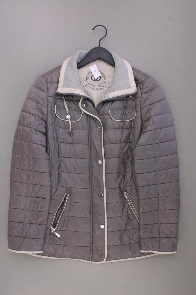 Gerry Weber Classic Jacke Gr. 42 grau aus Polyamid