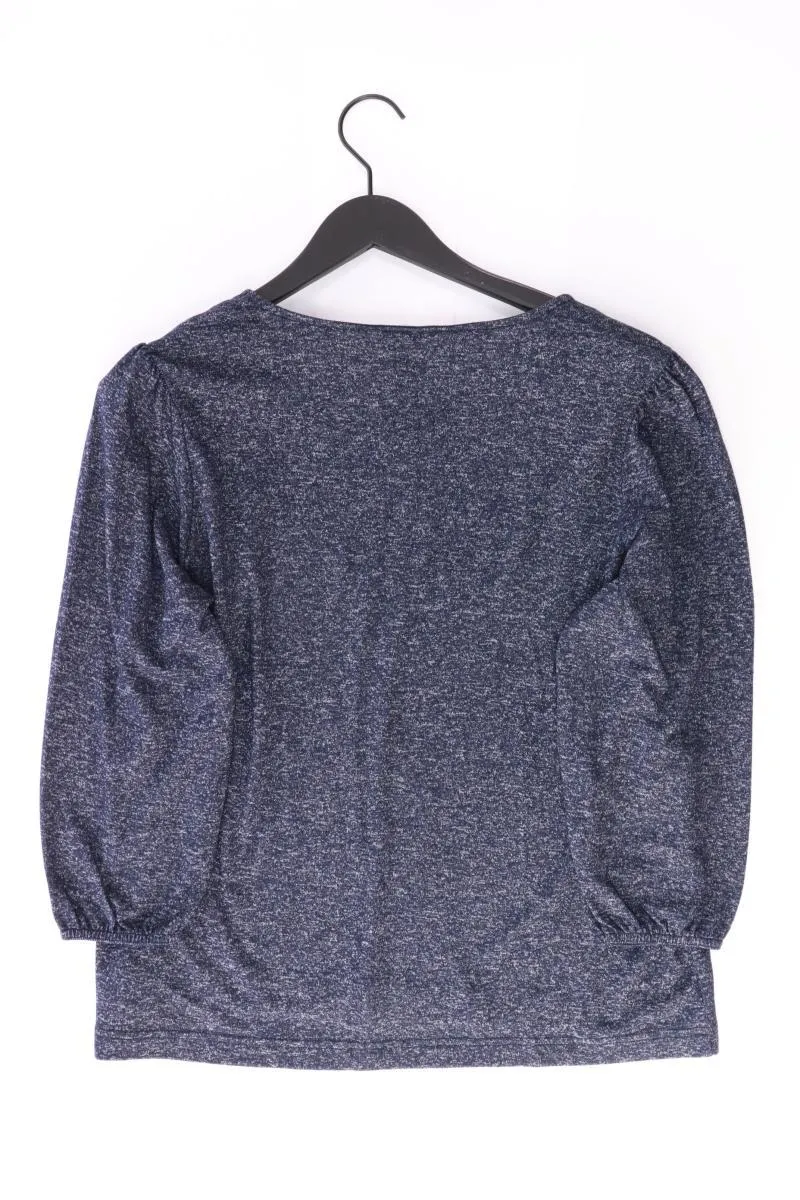 Street One Regular Shirt Gr. 42 3/4 Ärmel blau