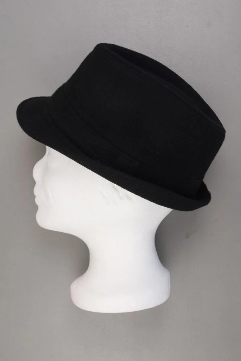 Finshley&Harding Hut Größe S / 55,5cm für Herren schwarz aus Polyester