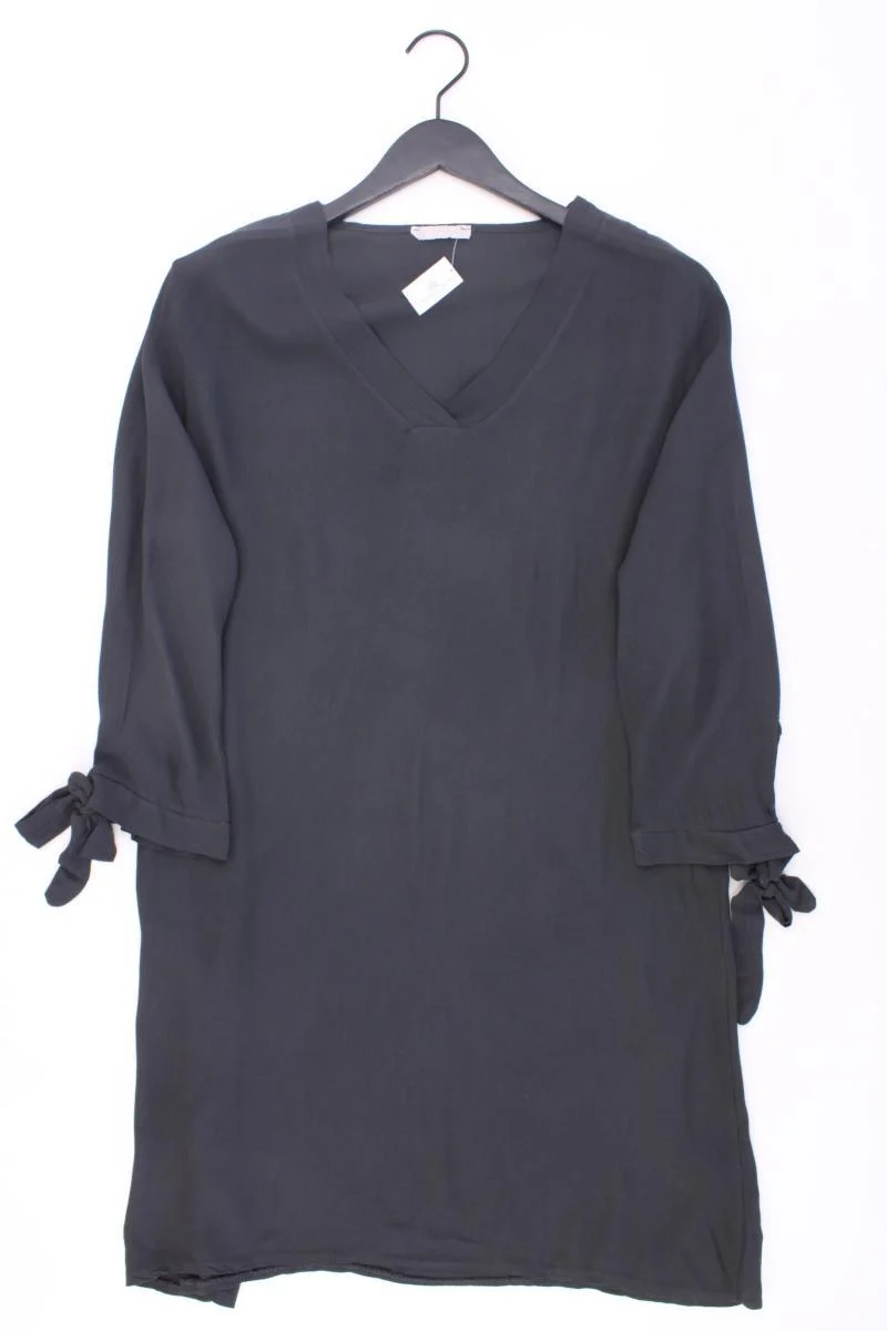 Made in Italy Langarmkleid Gr. OneSize grau aus Viskose