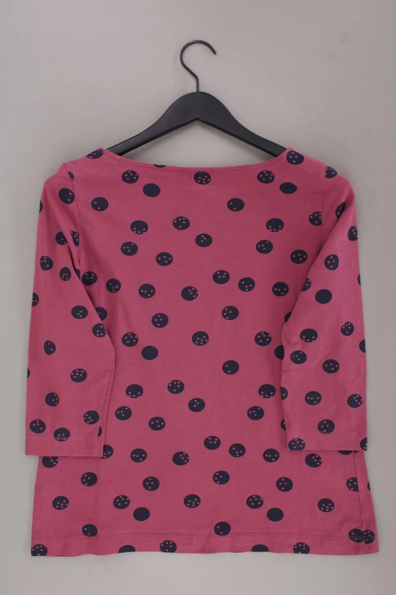 edc by Esprit Printshirt Gr. XL gepunktet 3/4 Ärmel lila aus Baumwolle