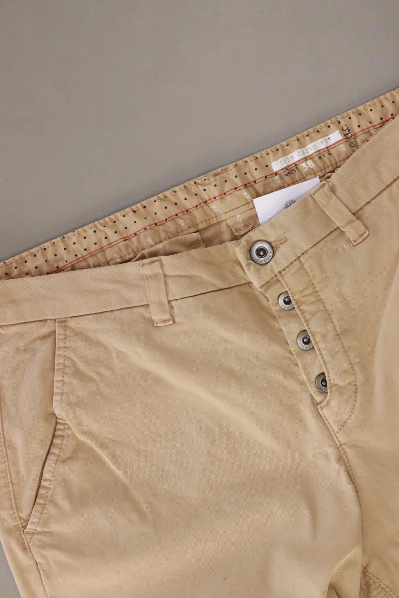 edc by Esprit Hose Gr. 38 braun aus Baumwolle