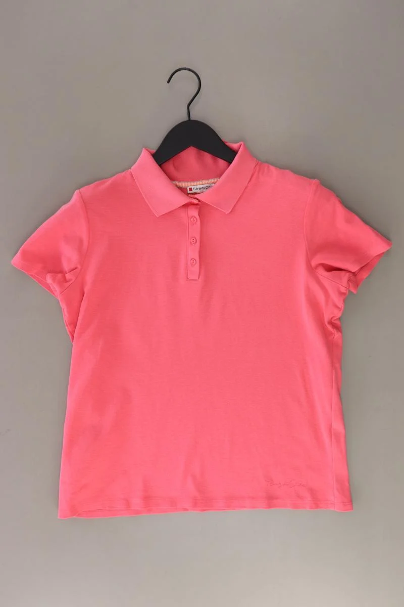 Street One Poloshirt Gr. 36 Kurzarm rosa aus Baumwolle