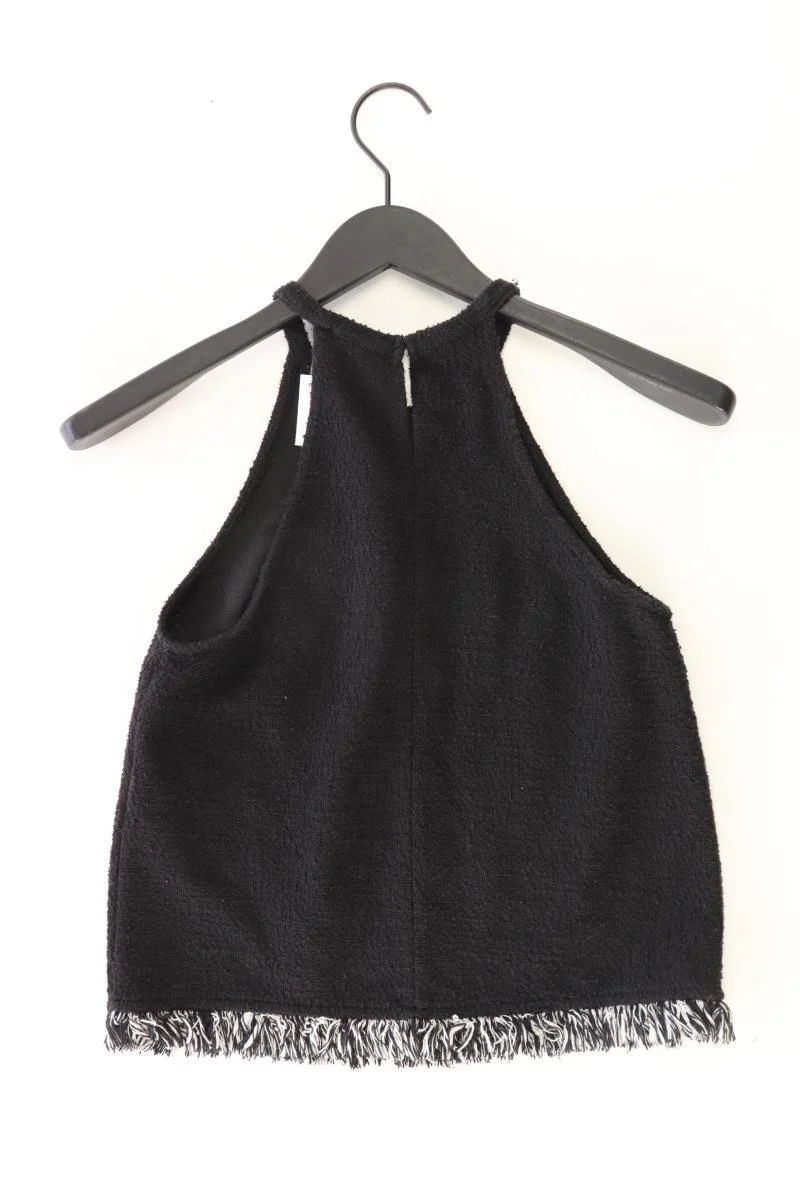 Zara Neckholdertop Gr. M schwarz aus Polyester