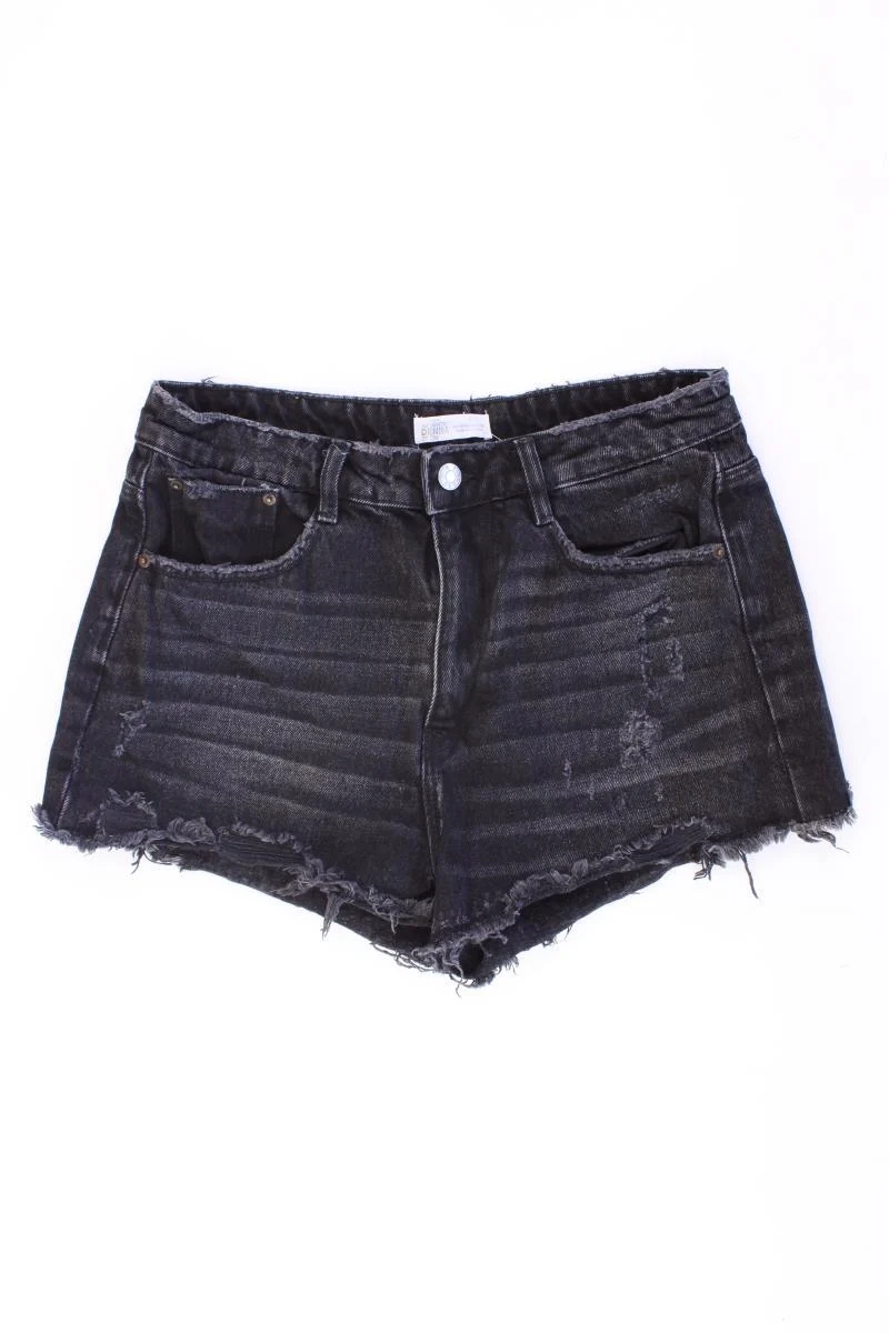 Zara Hotpants Gr. 40 grau aus Baumwolle
